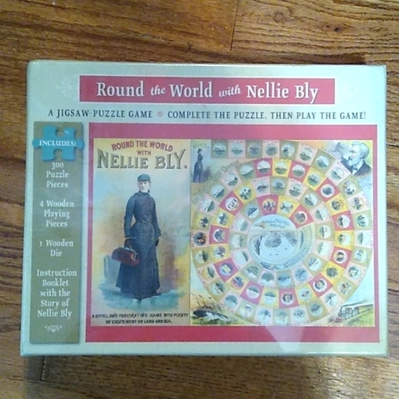 Pomegrante Kids Other - Round The World With Nellie Bly - Puzzle/Game